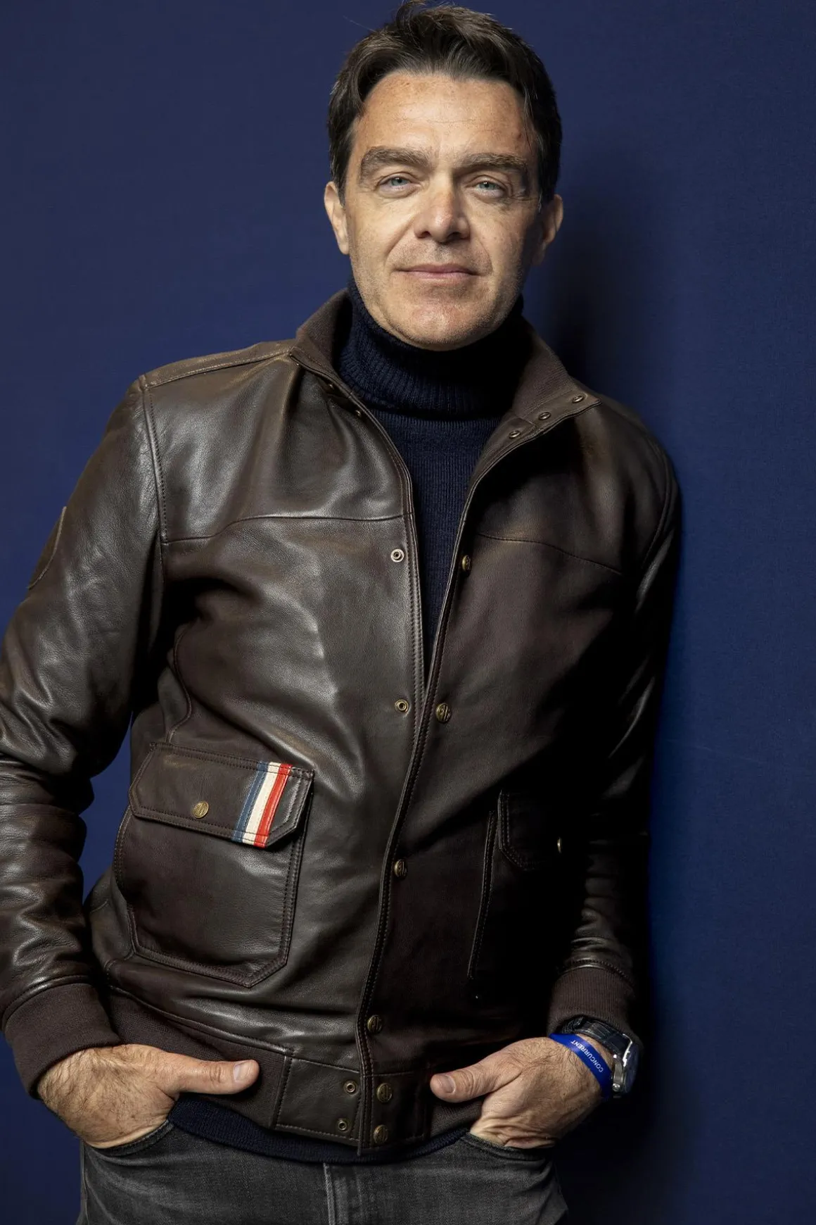 Blouson Homme Classic Legend Motors Gregory Galiffi Marron