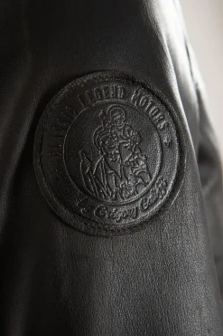 Blouson Homme Classic Legend Motors Gregory Galiffi Marron