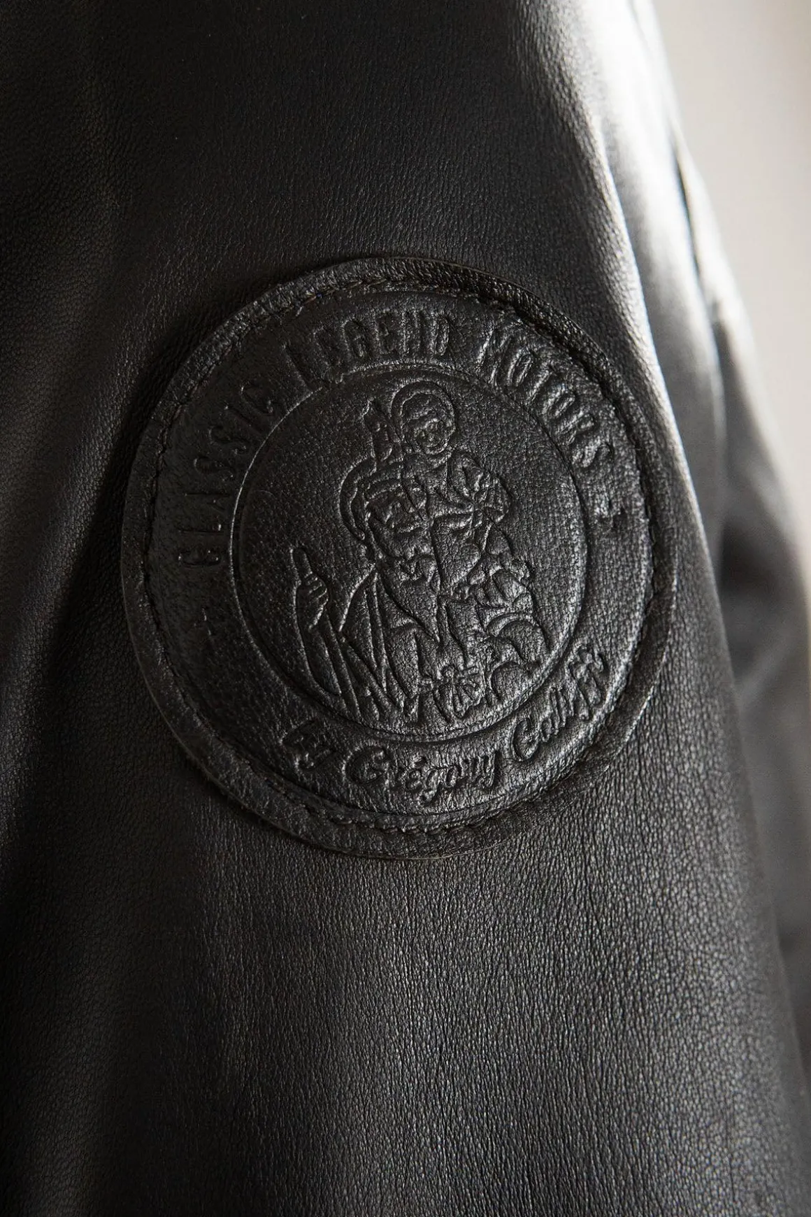 Blouson Homme Classic Legend Motors Gregory Galiffi Marron
