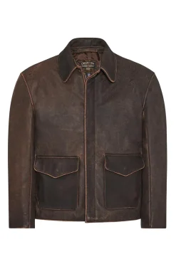 Blouson Homme Cockpit Usa Z21A017 Brown
