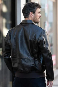 Blouson Homme Cockpit Usa Z2129Am Brown
