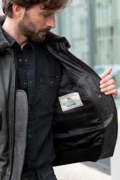 Blouson Homme Cockpit Usa Z21A109 Shadow G1