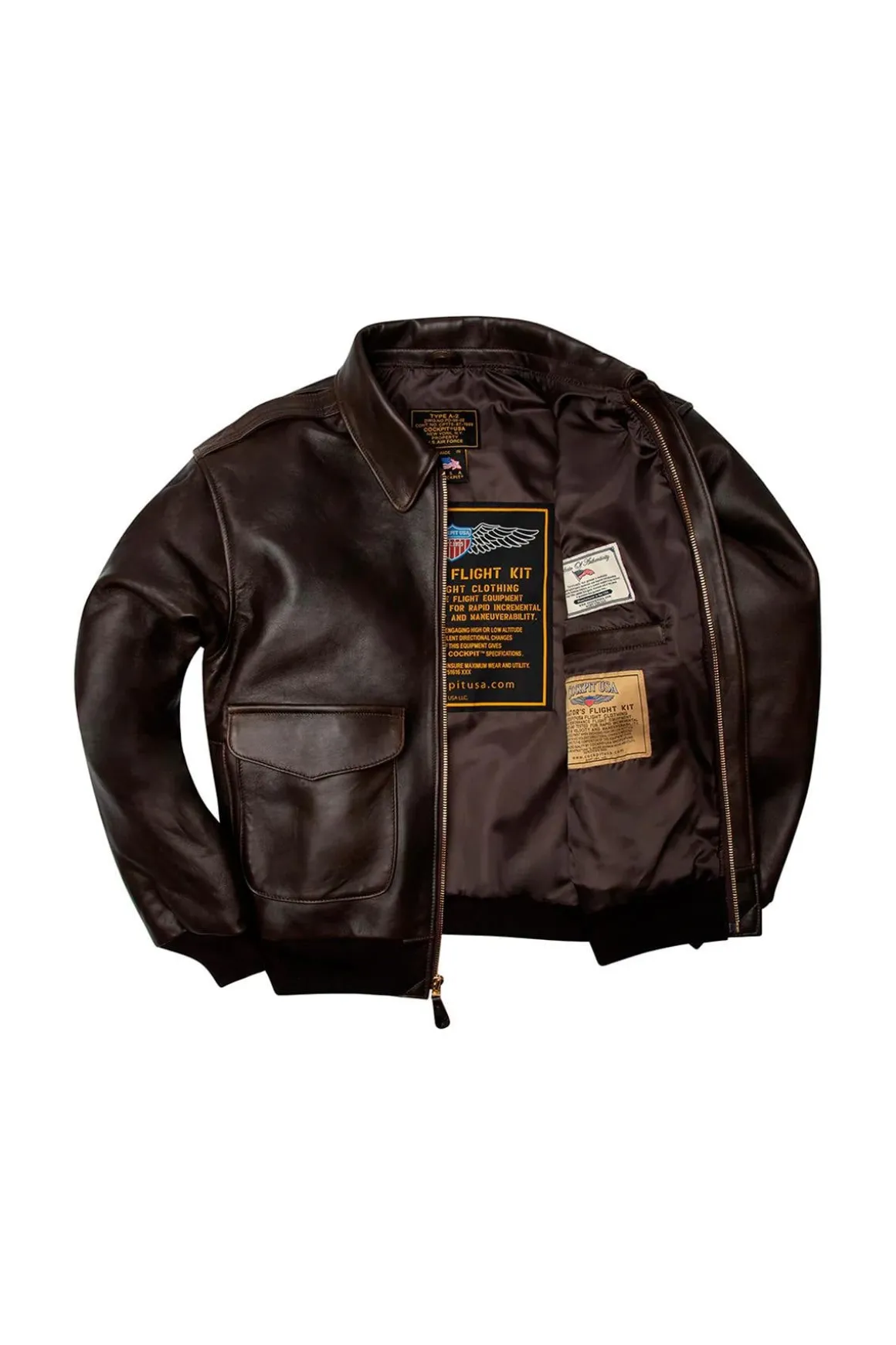 Blouson Homme Cockpit Usa Z2011Aw Brown