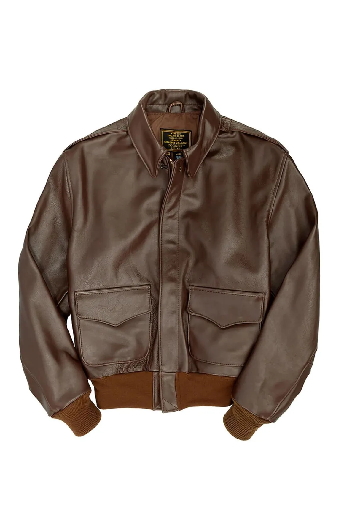 Blouson Homme Cockpit Usa Z2107H Brown