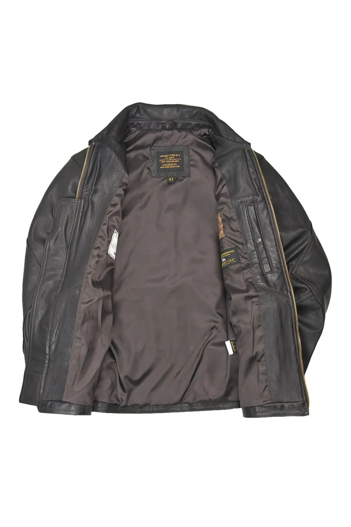 Blouson Homme Cockpit Usa Z2111M Brown