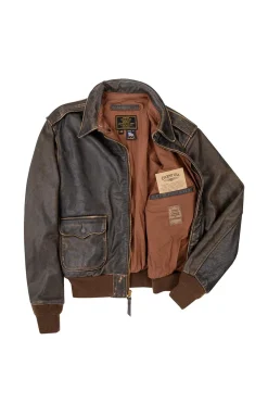 Blouson Homme Cockpit Usa Z21M028 Brown