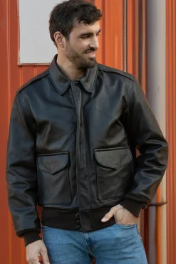 Blouson Homme Cockpit Usa Z21V41 Brown