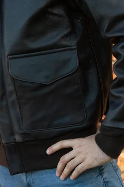 Blouson Homme Cockpit Usa Z21V41 Brown
