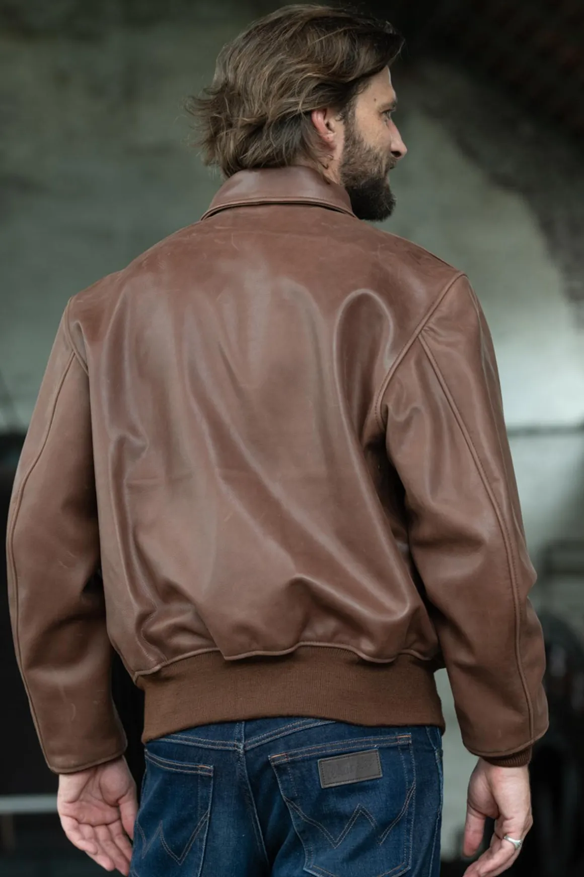 Blouson Homme Cooper Original Russet Antique Cowhide A-2