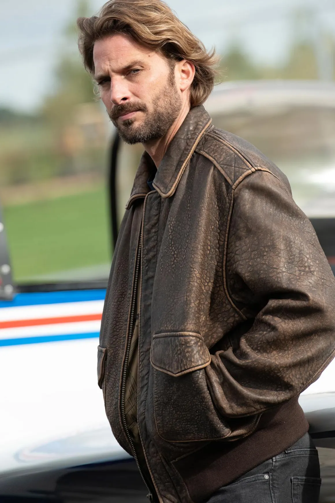 Blouson Homme Cooper Original 50 Mission Wwii Sheepskin A-2