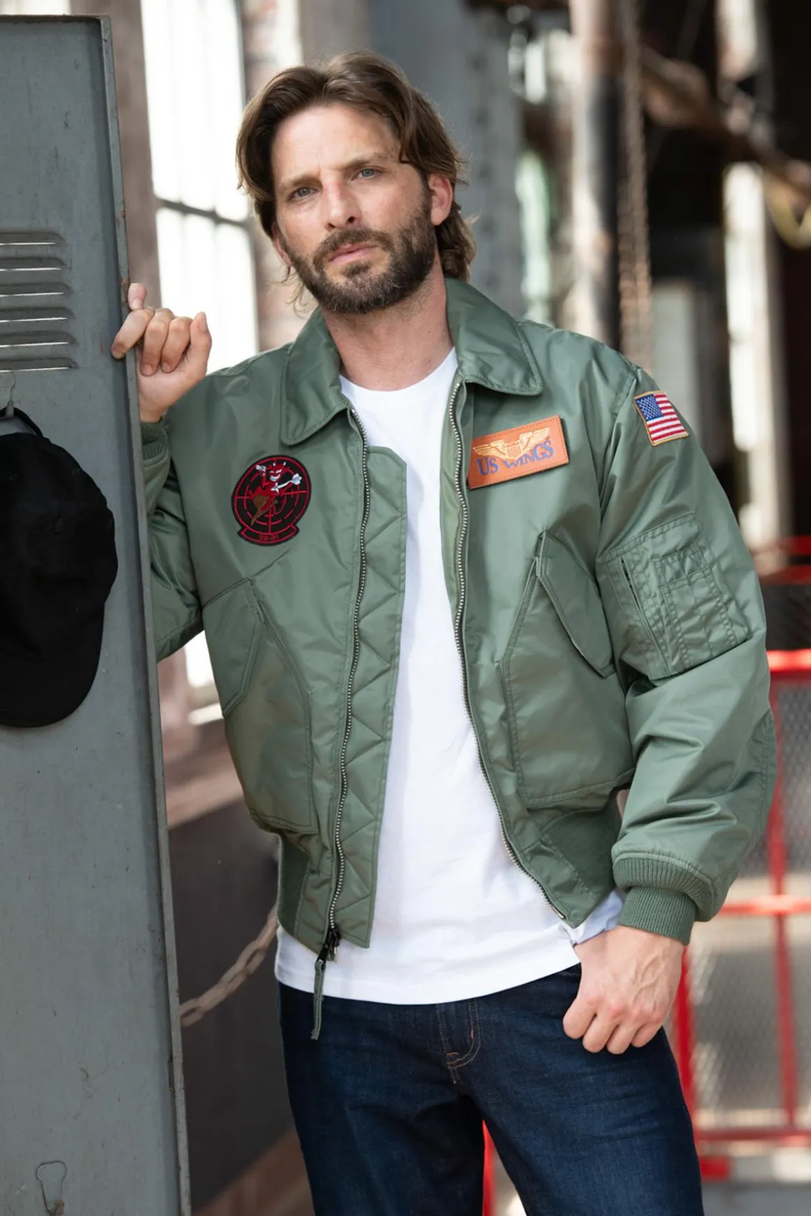 Blouson Homme Cooper Original Maverick Cwu-45P Kaki