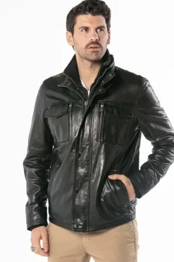 Blouson Homme Daytona Anderson Ic Sheep Tiger Black