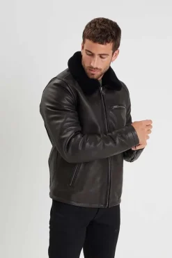 Blouson Homme Daytona Asphalt Cow Malibu Black