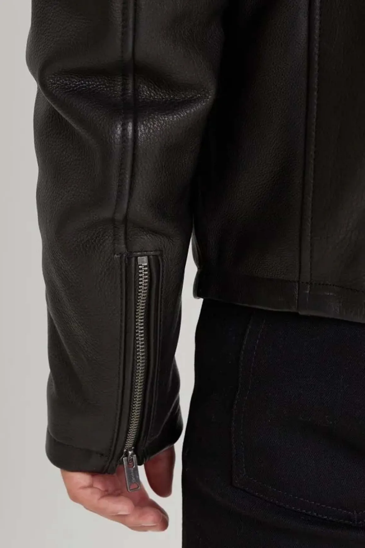 Blouson Homme Daytona Asphalt Cow Malibu Black