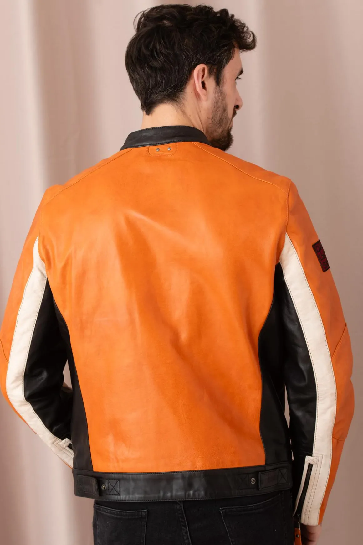 Blouson Homme Daytona Boller Sheep Atlas Veg Burnt Orange