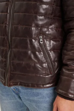 Blouson Homme Daytona Britten Sheep Elegant Reddish Brown