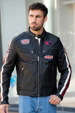 Blouson Homme Daytona Clinch Sheep Canyon Black