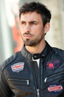 Blouson Homme Daytona Clinch Sheep Canyon Black