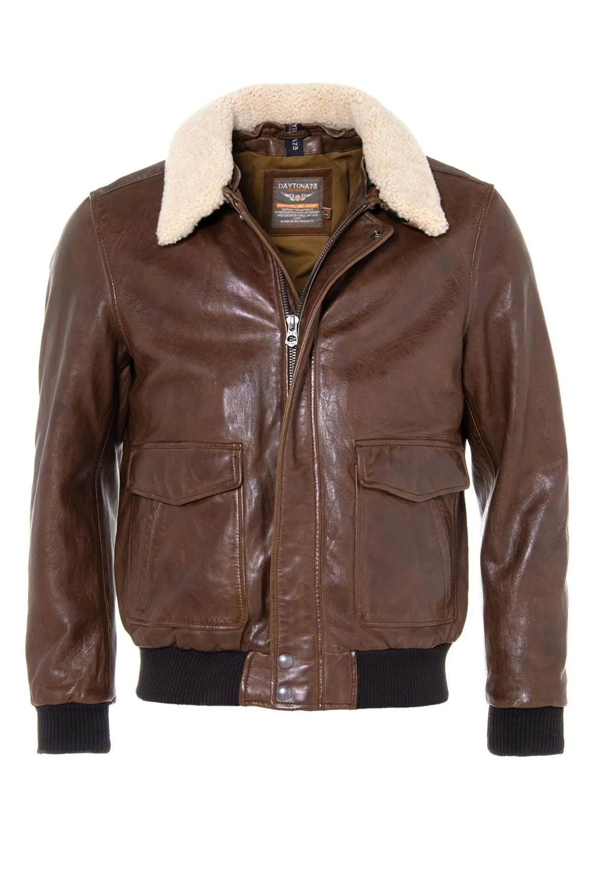 Blouson Homme Daytona Corsair Fur Sheep Petrol Bison