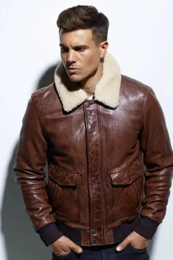Blouson Homme Daytona Corsair Fur Sheep Petrol Bison