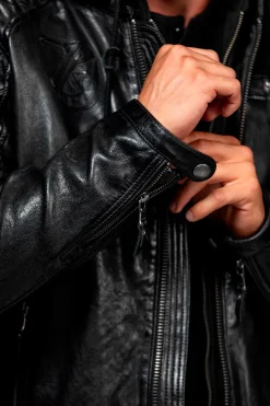 Blouson Homme Daytona Dodds Hood Lamb Vita Black