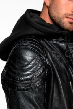 Blouson Homme Daytona Dodds Hood Lamb Vita Black