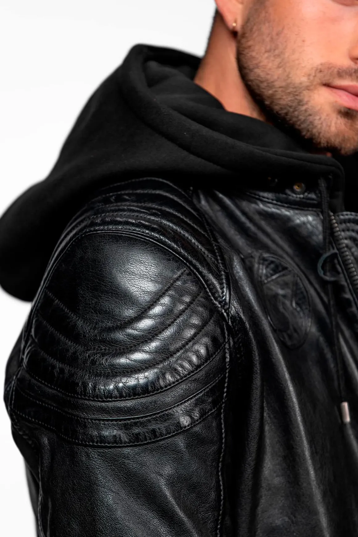 Blouson Homme Daytona Dodds Hood Lamb Vita Black