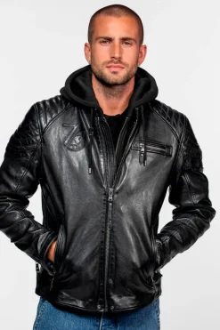 Blouson Homme Daytona Dodds Hood Lamb Vita Black