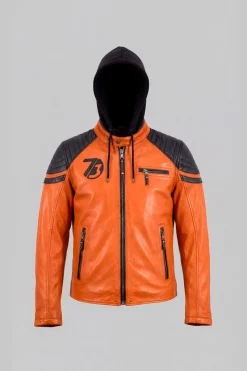 Blouson Homme Daytona Dodds Hood Lamb Vita Burnt Orange