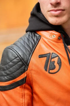 Blouson Homme Daytona Dodds Hood Lamb Vita Burnt Orange