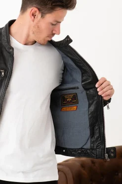 Blouson Homme Daytona Dustin Sheep Tiger Black