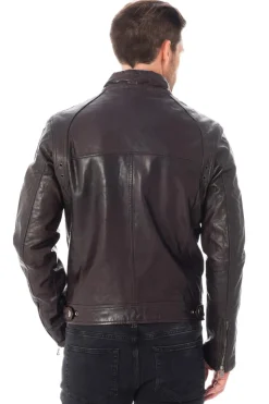 Blouson Homme Daytona Dustin Sheep Tiger Redish Brown