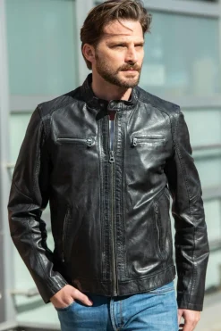 Blouson Homme Daytona Emerson Sheep Tiger Black