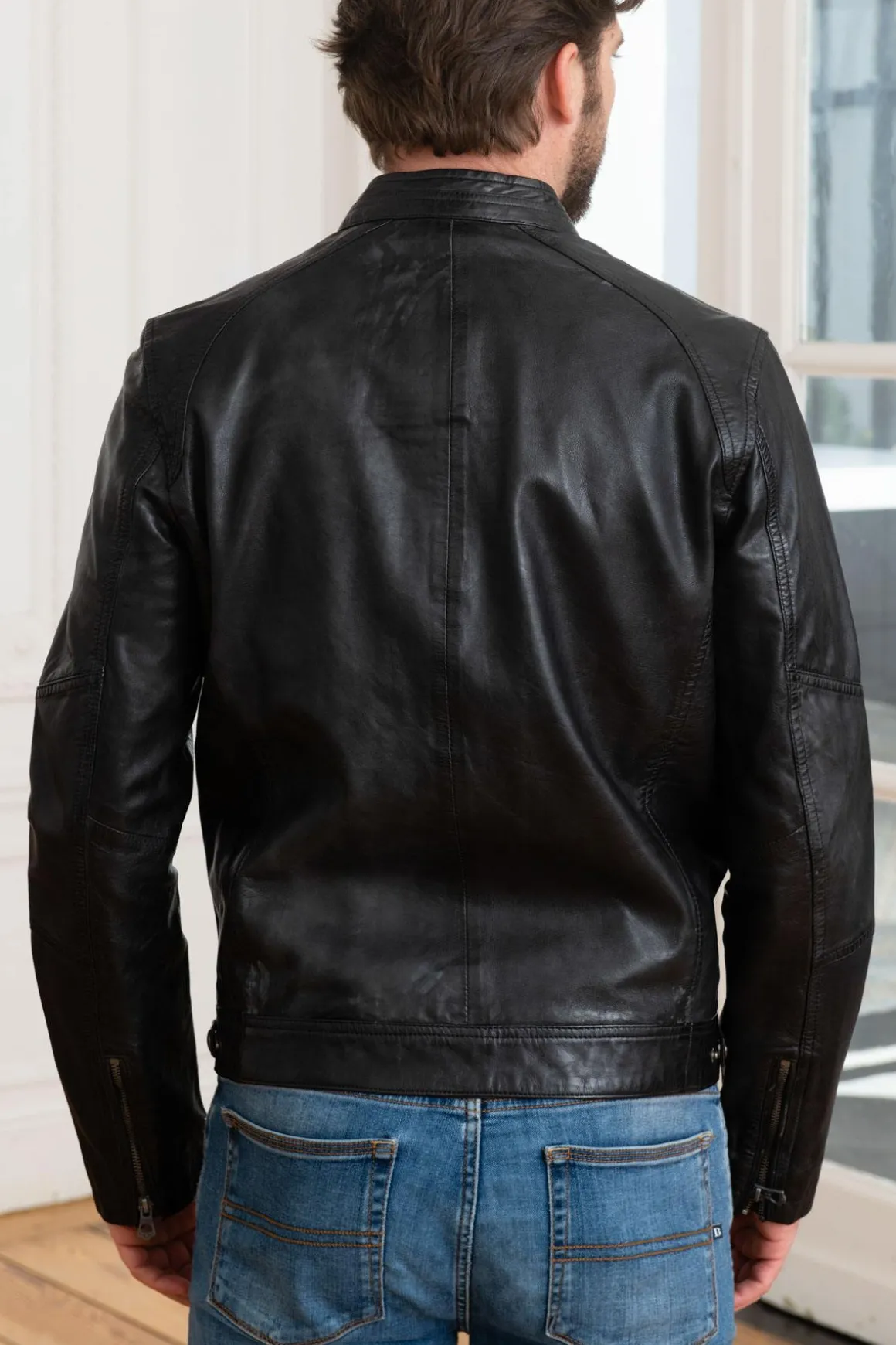 Blouson Homme Daytona Emerson Sheep Tiger Black