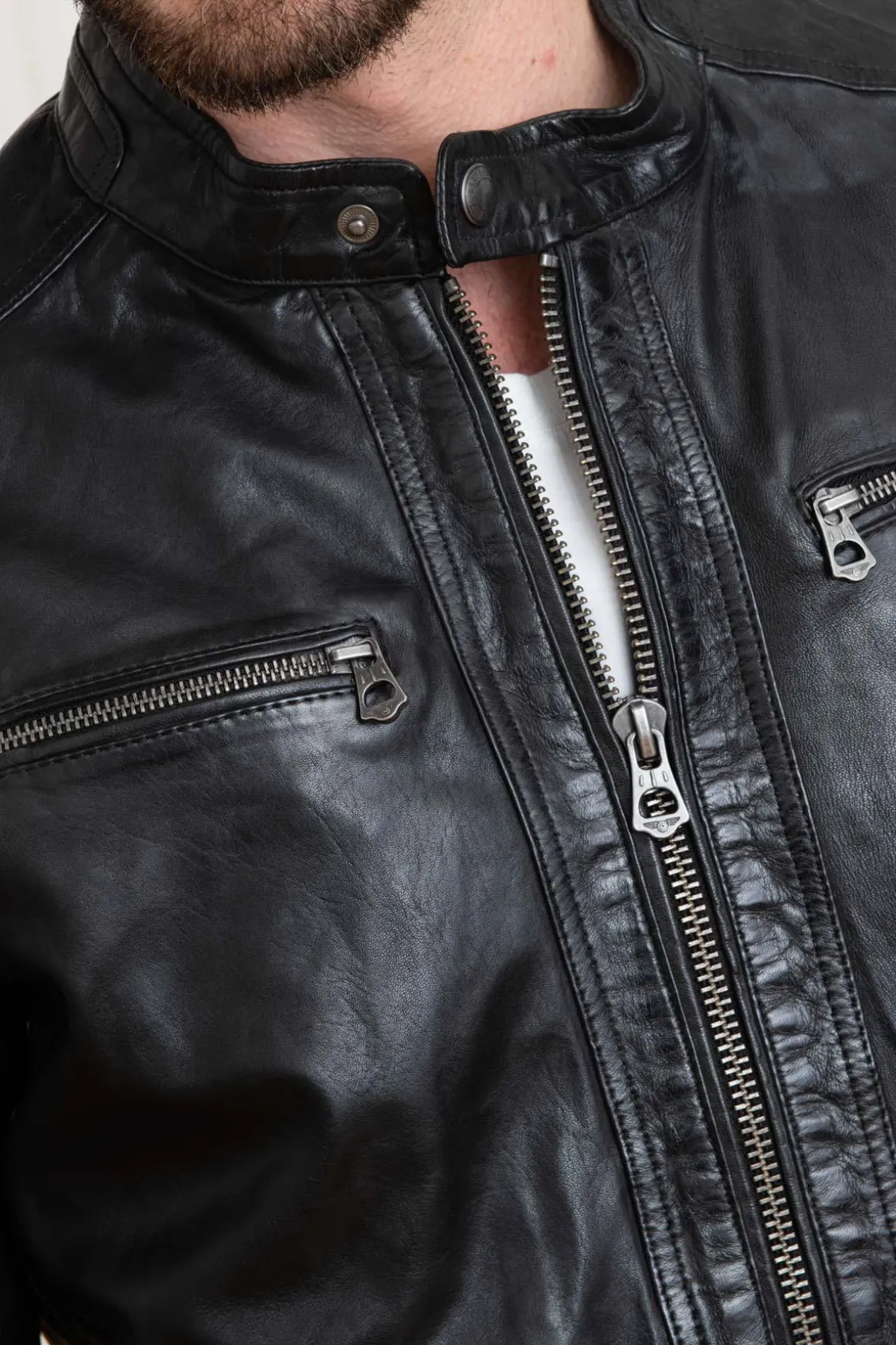 Blouson Homme Daytona Emerson Sheep Tiger Black