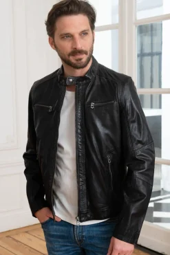 Blouson Homme Daytona Emerson Sheep Tiger Black