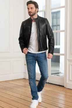 Blouson Homme Daytona Emerson Sheep Tiger Black