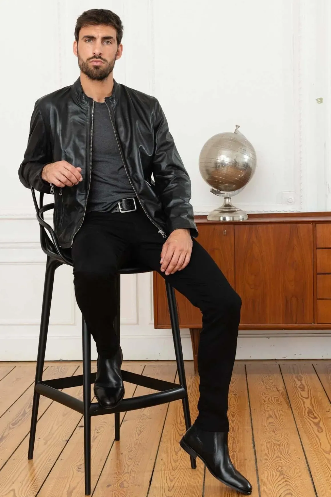 Blouson Homme Daytona Ferulli Sheep Dutti Black
