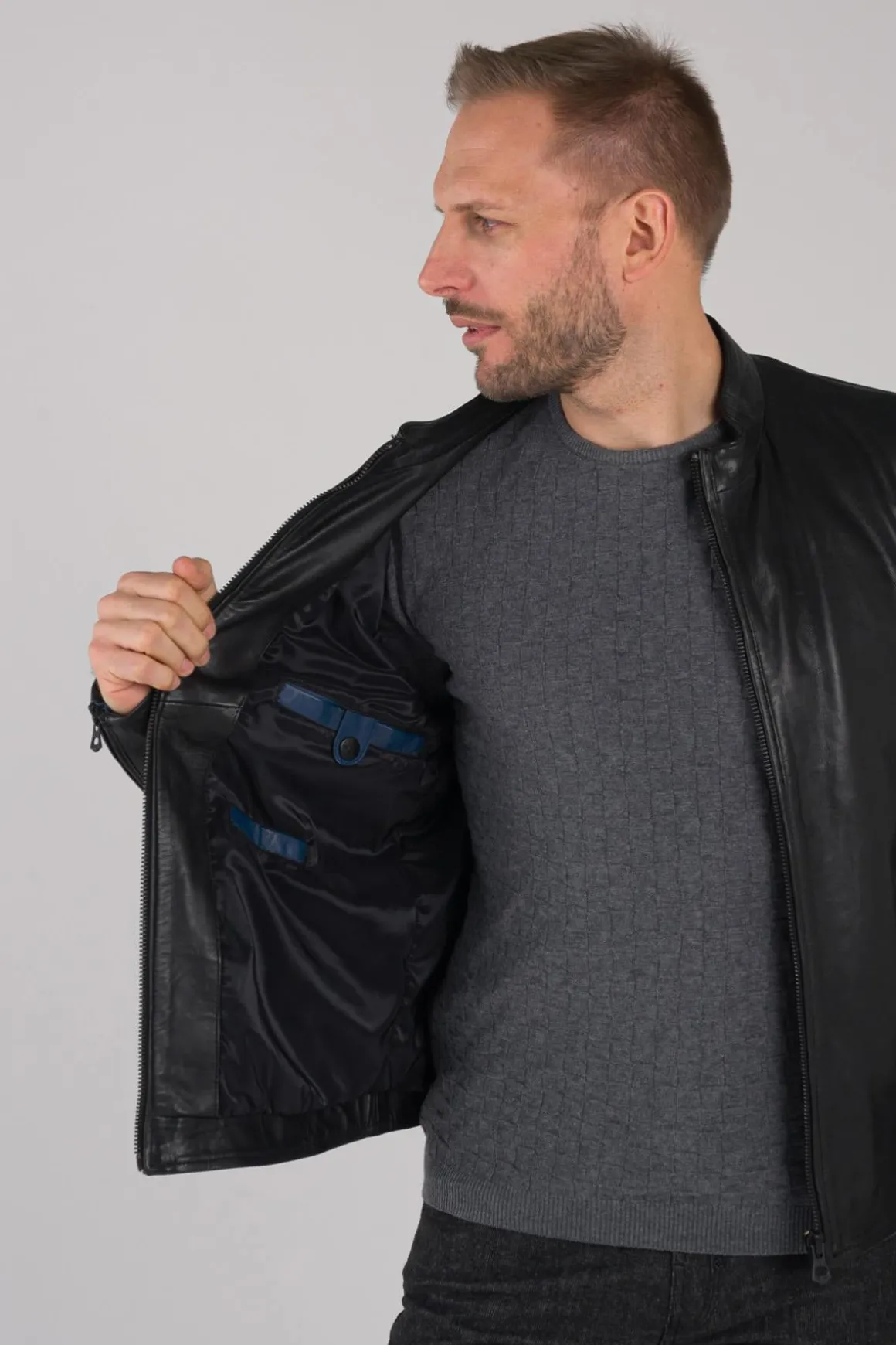 Blouson Homme Daytona Ferulli Sheep Manila Black