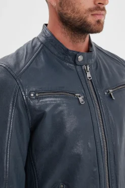 Blouson Homme Daytona Gafino Lamb Vita Navy Blue