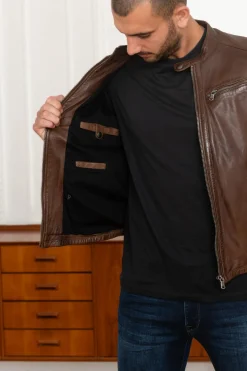 Blouson Homme Daytona Gafino Lamb Vita Bison