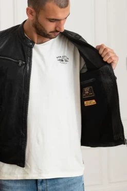 Blouson Homme Daytona Gafino Lamb Vita Black