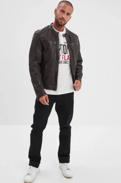 Blouson Homme Daytona Gafino Lamb Vita R Brown