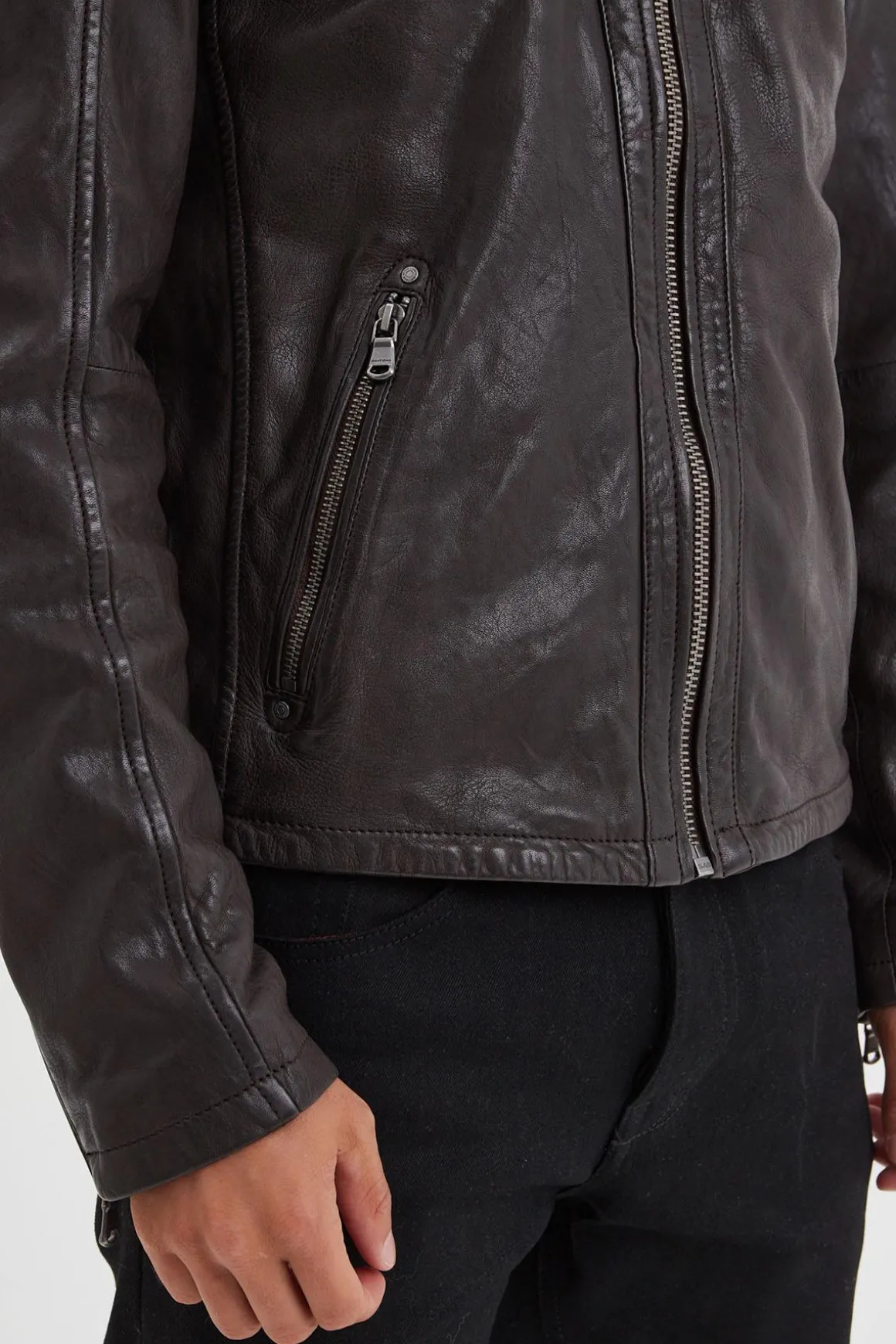 Blouson Homme Daytona Gafino Lamb Vita R Brown