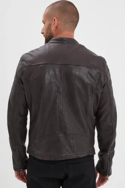 Blouson Homme Daytona Gafino Lamb Vita R Brown