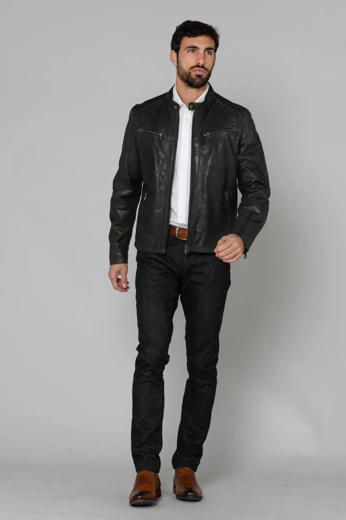 Blouson Homme Daytona Gafino Sheep Twix D/Olive