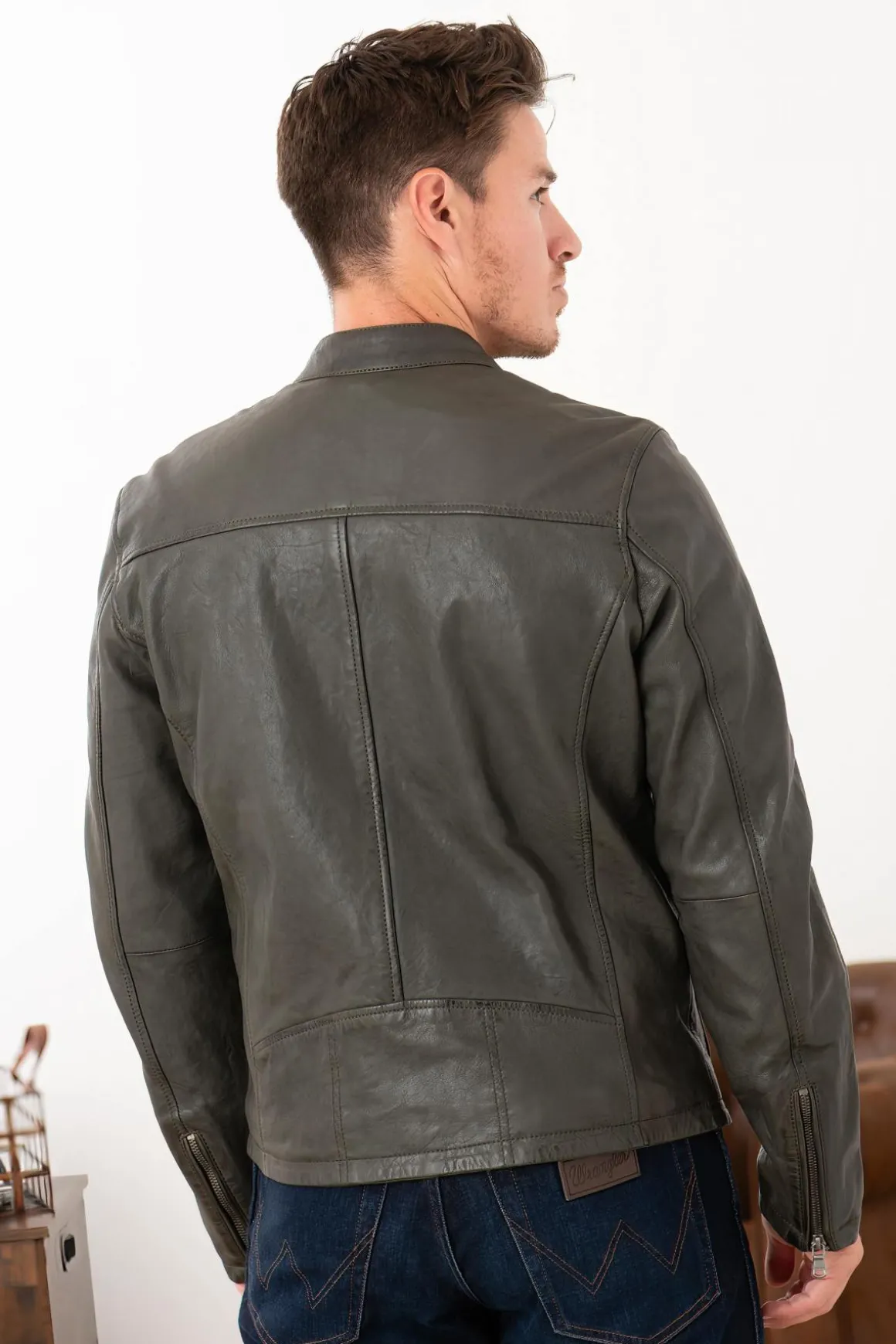 Blouson Homme Daytona Gafino Lamb Vita Khaki