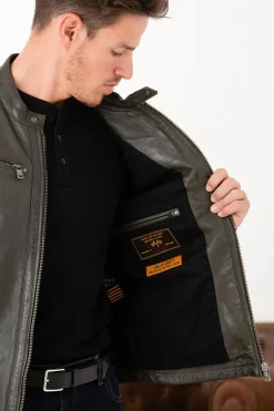 Blouson Homme Daytona Gafino Lamb Vita Khaki