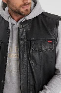 Blouson Homme Daytona Hot Road Goat Deer Black