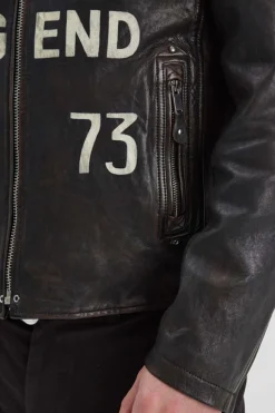 Blouson Homme Daytona Houghton Lamb Ermis Black